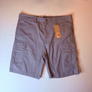 Levis Shorts Mens 40 Grey Carrier Cargo Utility‎ Cotton NEW With Tags
